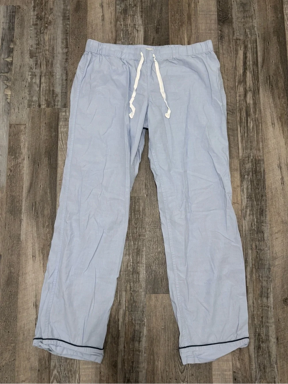 J. Crew Women’s Light Blue Cotton Pajama Set S
